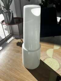 Klosz abażur lampa żyrandol PRL biała szklana