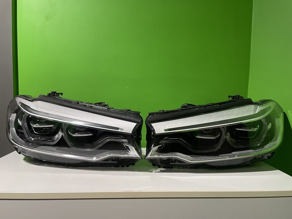 Фара БМВ 5 Г30 Фары BMW G30 Ful Led Adaptive
