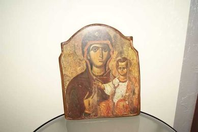 Ikona Matka Boska z Chrystusem grecka