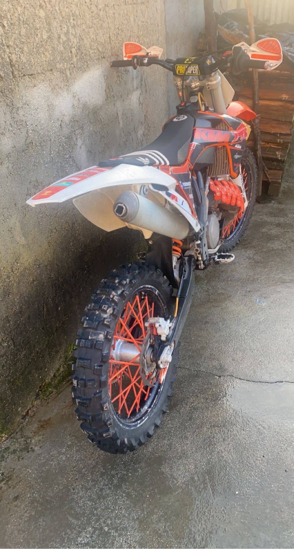 KTM 250 de  2012