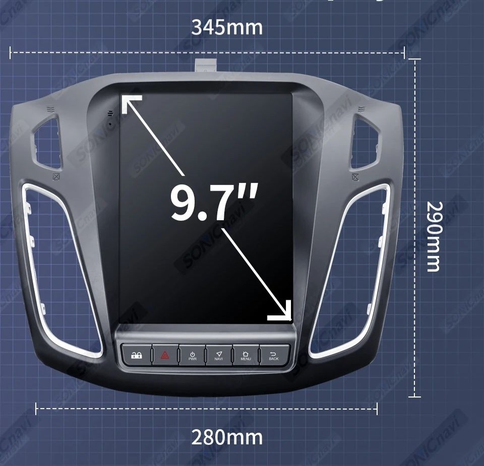 Radio nawigacja FORD FOCUS TESLA Android Navi GPS