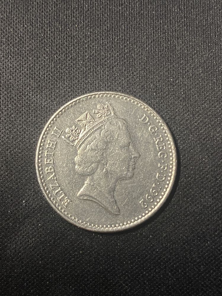 Moneta Wielka Brytania - 10 pence 1992r