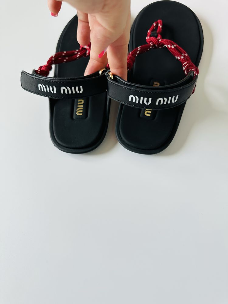 sandały damskie Miu Miu