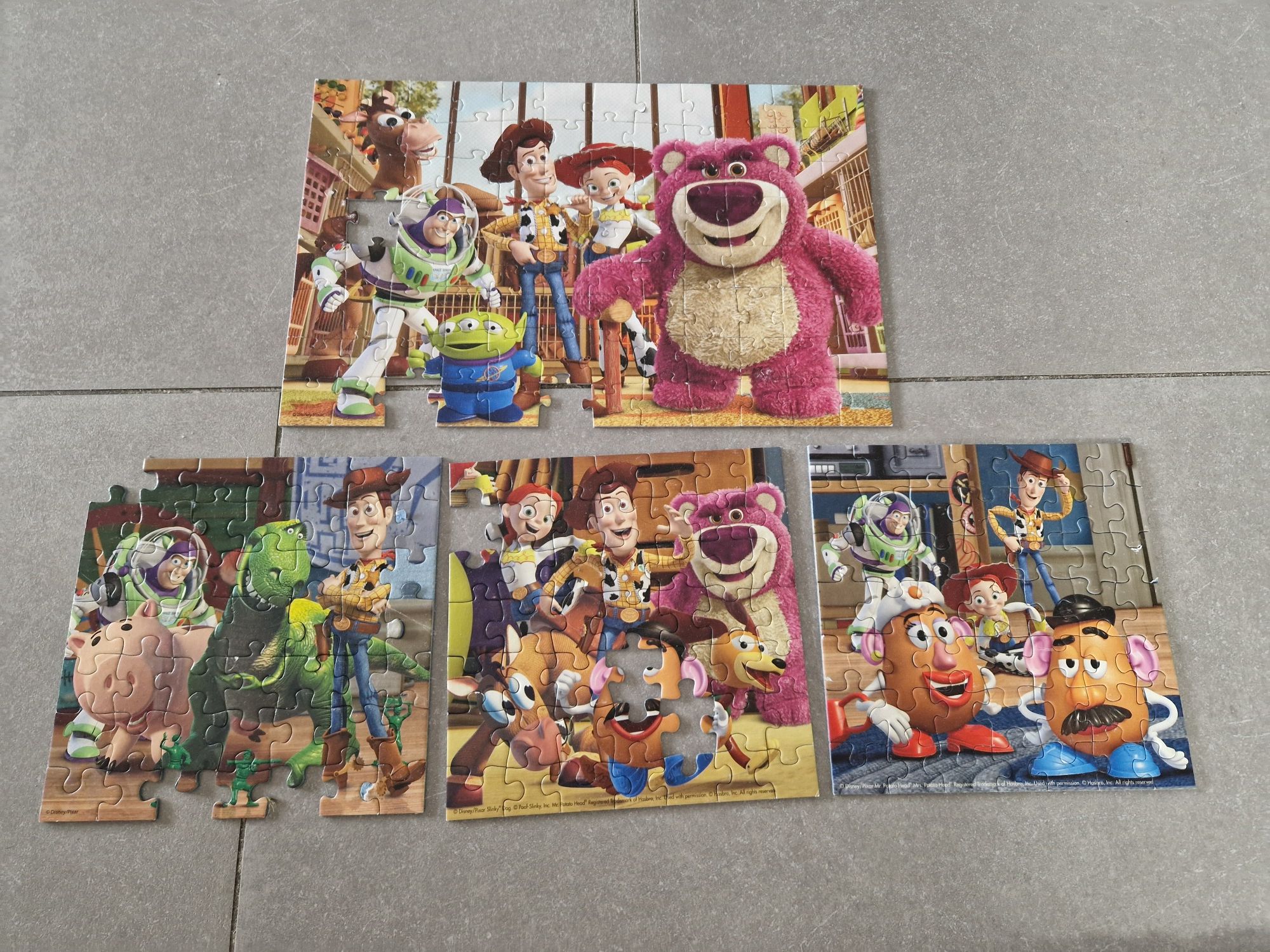 Puzzle Toy story 4 szt.