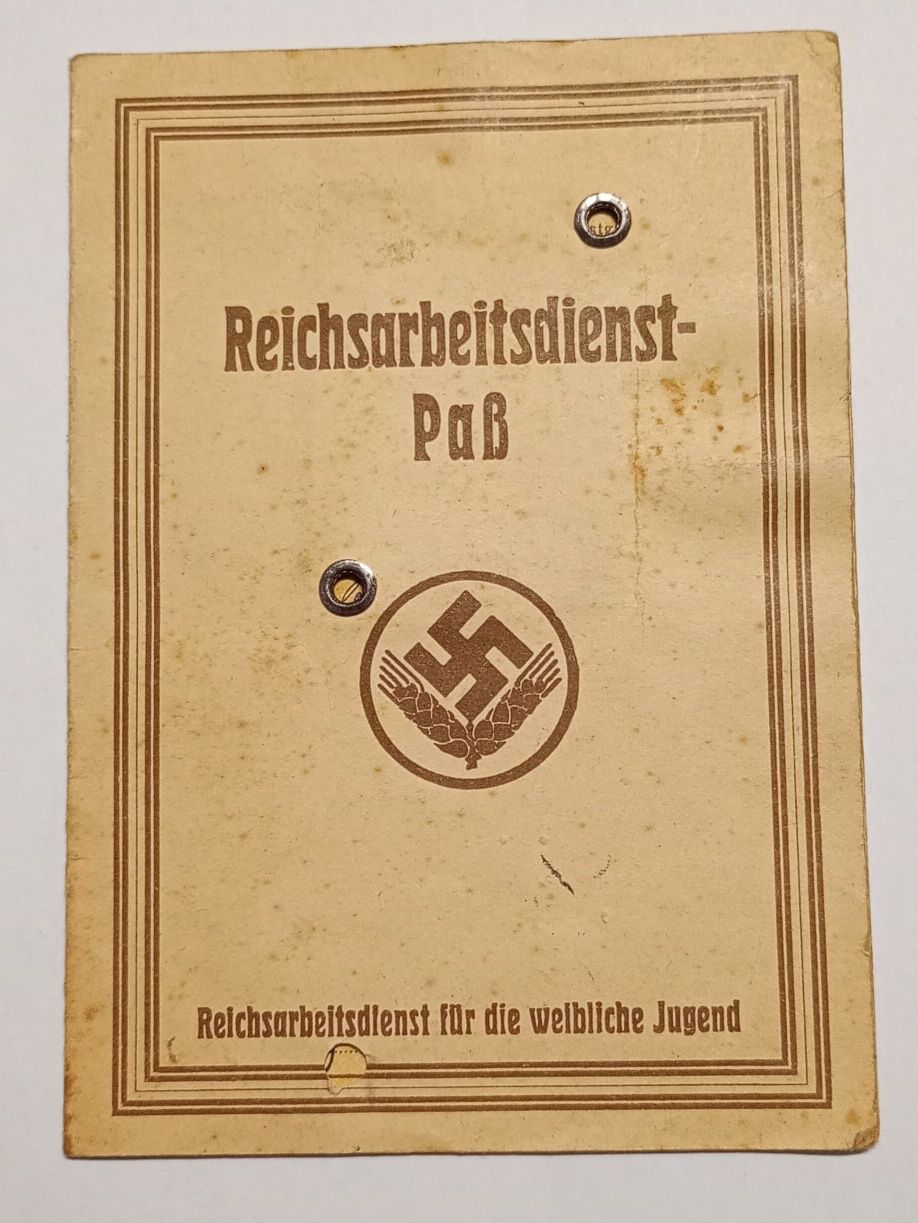 Militaria III Reich Wehrmacht Documentos Alemanha