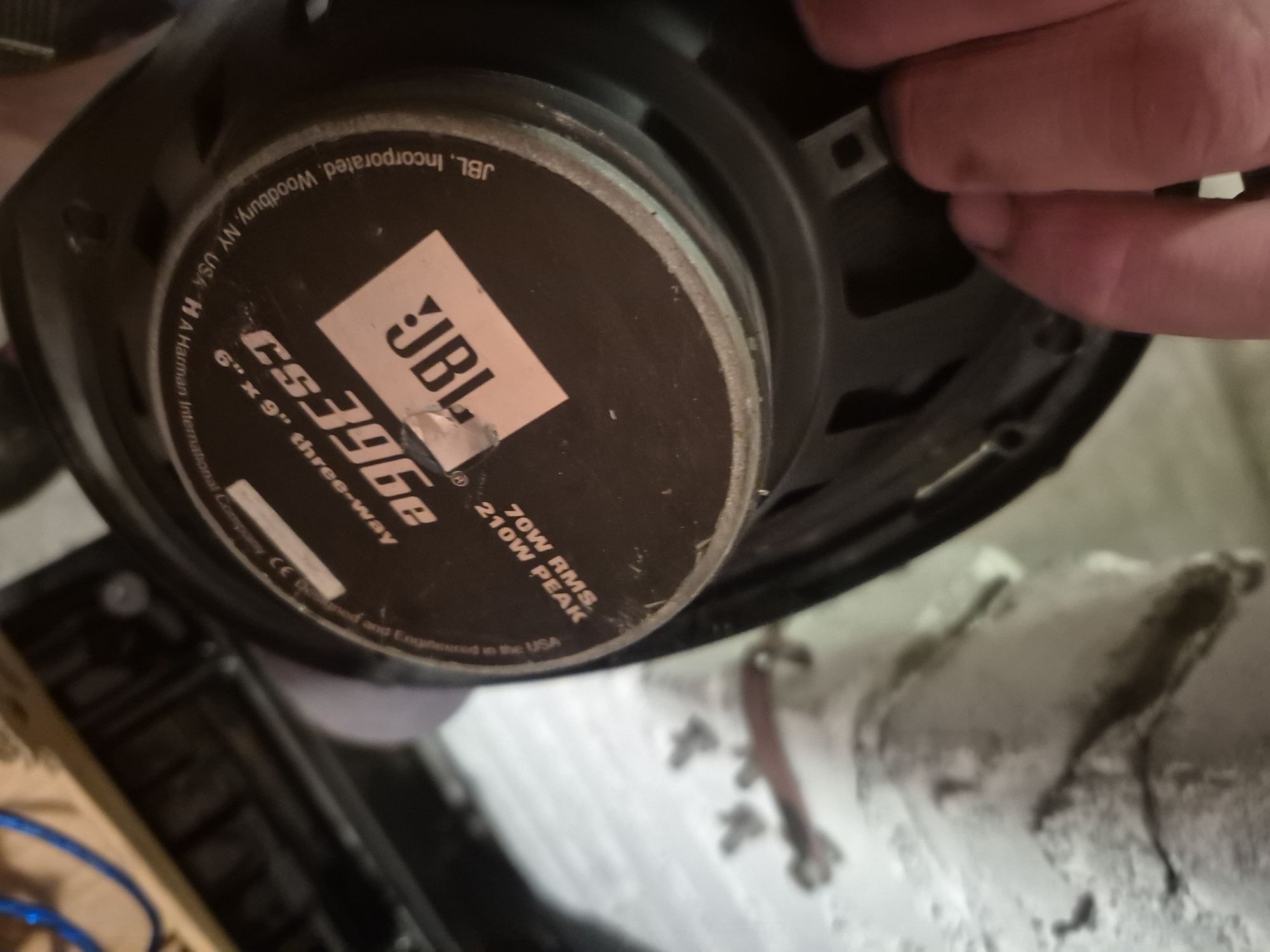 Wzmacniacz Pioneer  Głośniki JBL magnat