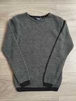 Sweter męski Armani jeans szary rozmiar S/M