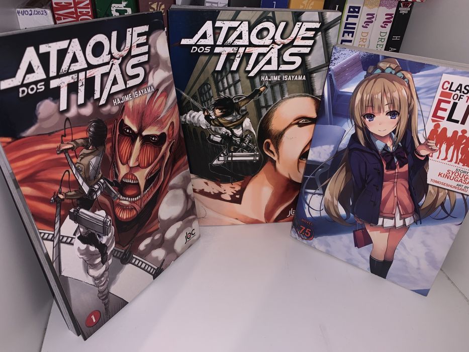 Mangas em bom estado portugues e ingles