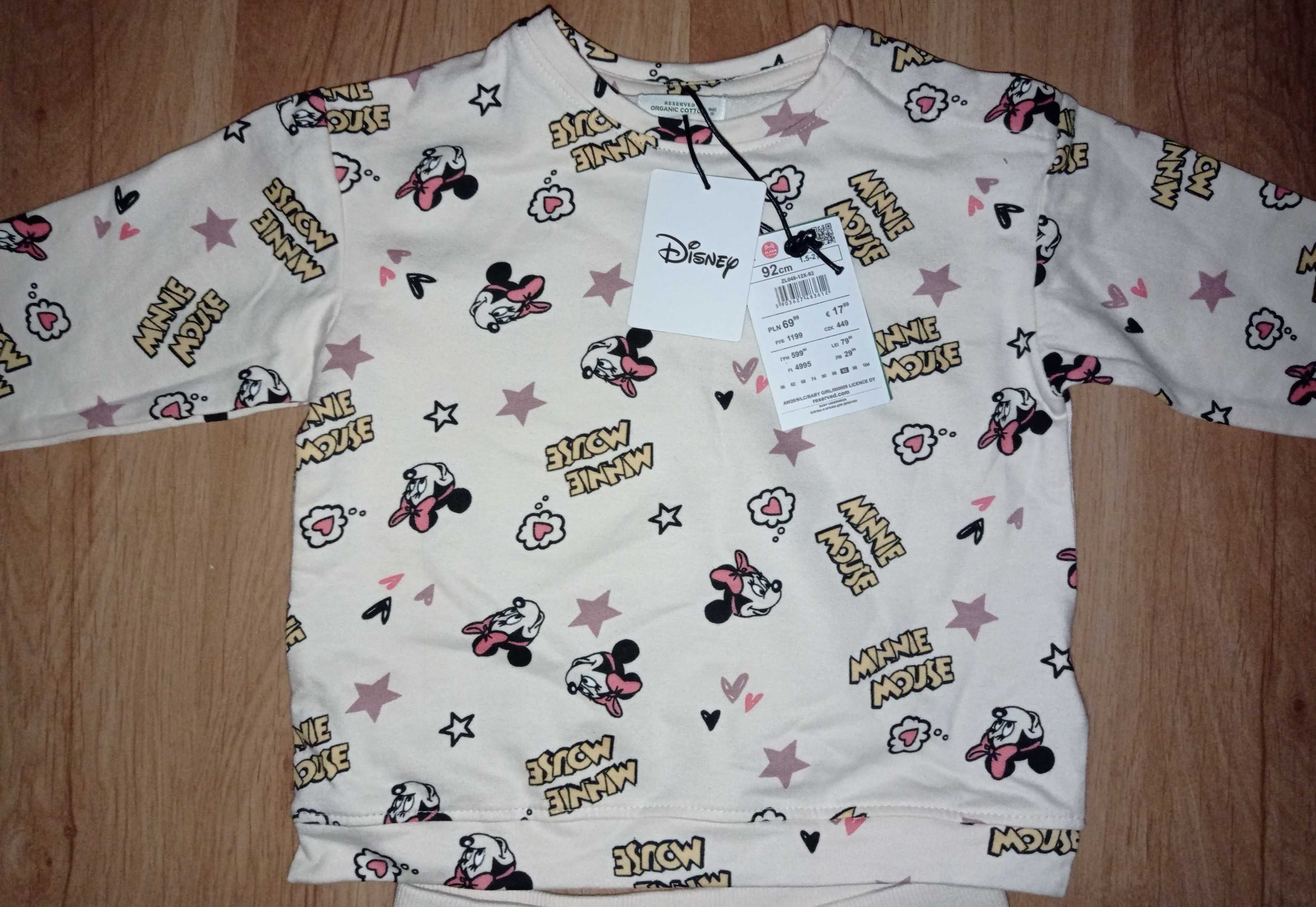 Komplet dres Disney Minnie 92 cm