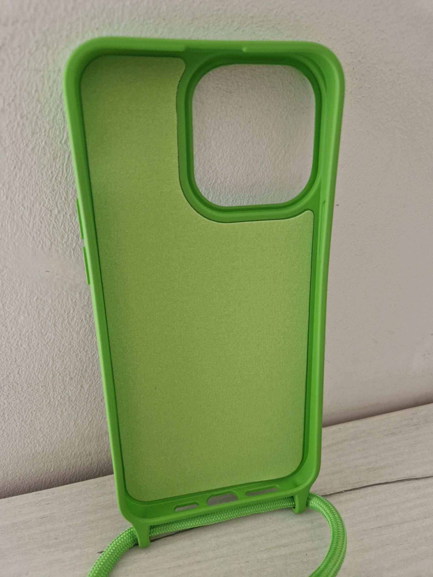 Strap Silicone Case do Iphone 14 Pro Max wzór 1 zielony