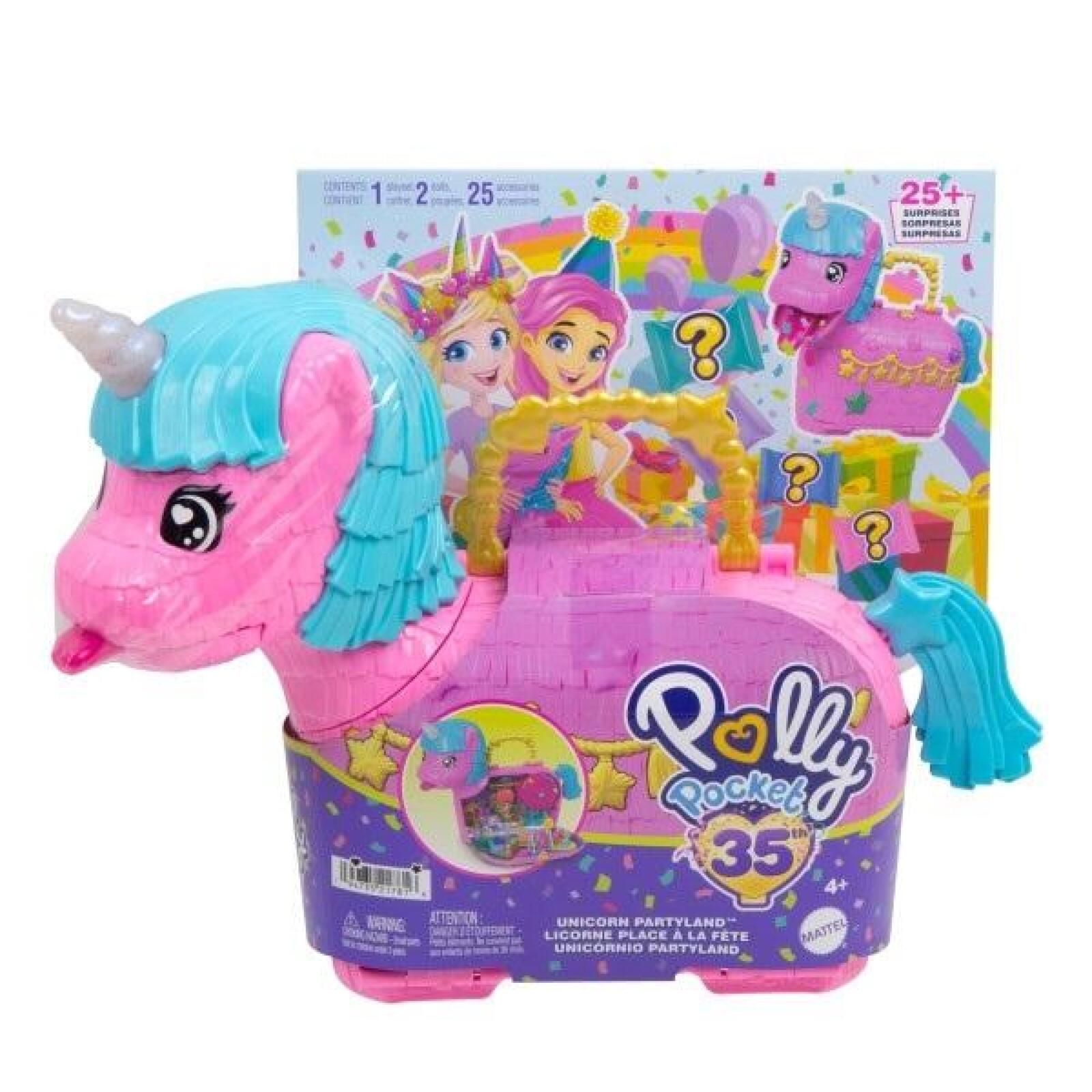 Polly Pocket. Jednorożec niespodzianka HYD96 pudełko,314x315 mm