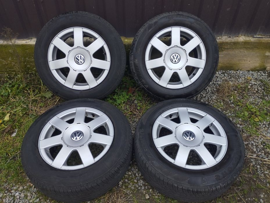 Диски R15,7j*15,5*112,ET45 VW Caddy,Golf,Passat B5,Touran,T4 ідеал !