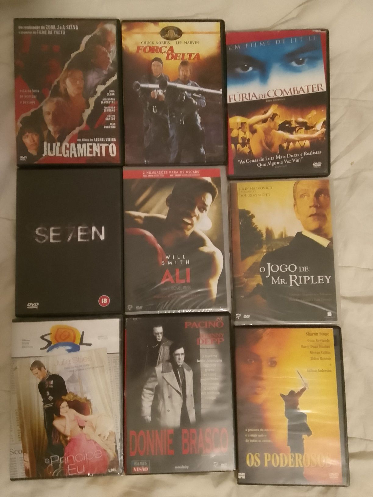 Filmes dvd excelente estado alguns selados