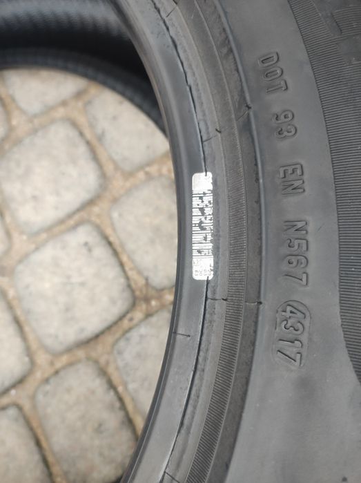 225.55.17 Dwie opony letnie Pirelli Cinturato P7
