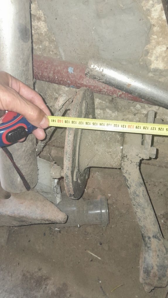 Ось для прицеп торсионая