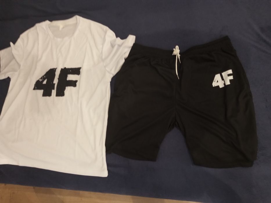 Zestaw krótkie spodenki, koszulka 4 F r.  L.