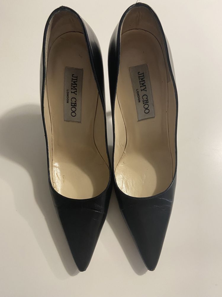 Sapatos pretos Jimmy Choo tamanho 36 e 1/2