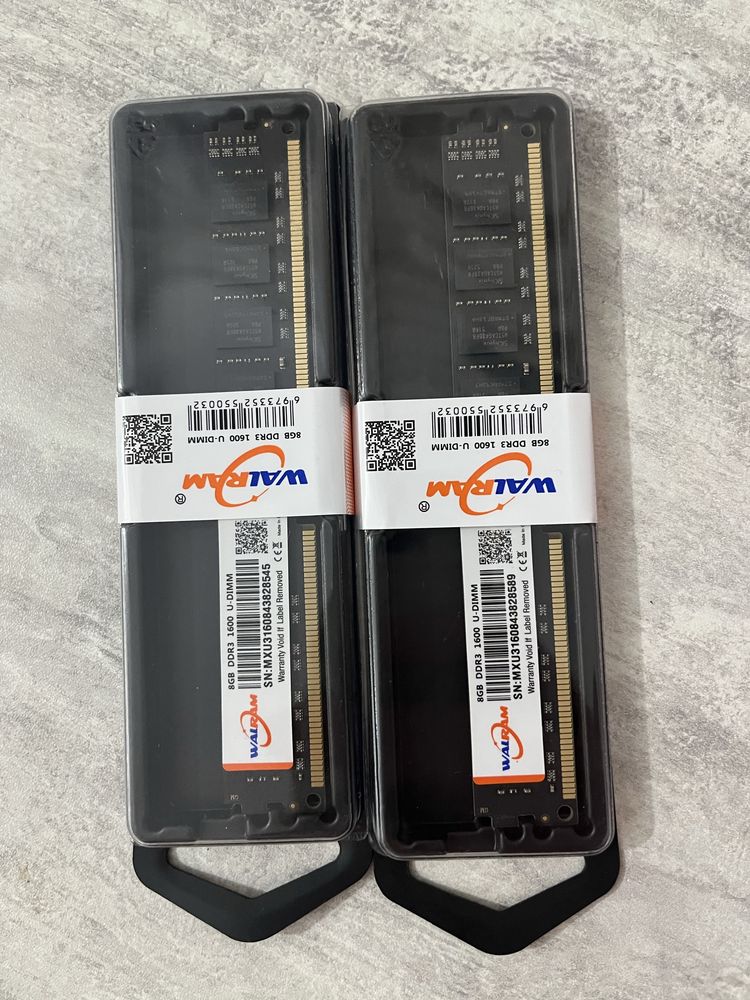 Нова оперативна пам'ять DDR3, 8 Gb. 16 Gb. 32Gb 1600 mHz.