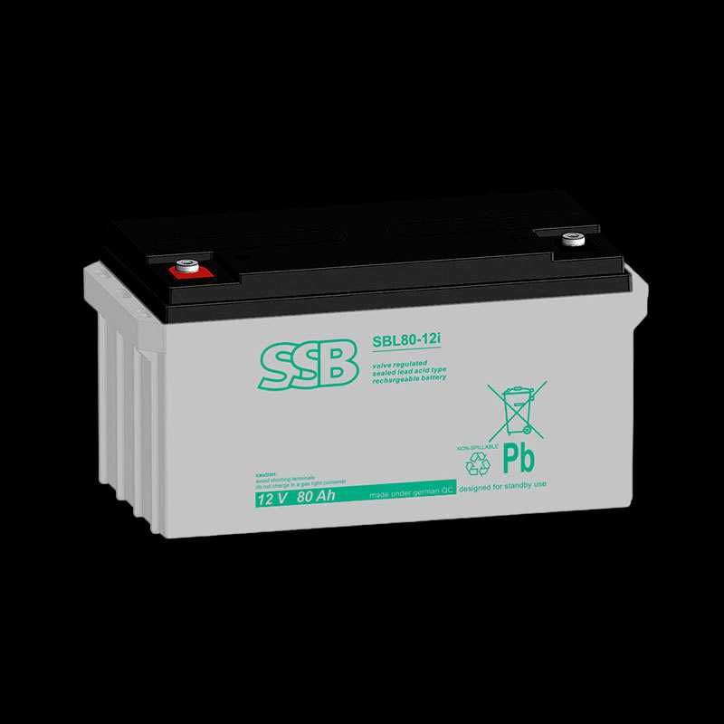 Акумуляторна батарея SSB Battery SBLV80-12i AGM акумулятор для ДБЖ ИБП