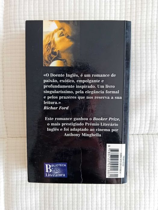 Livro O Doente Inglês de Michael Ondaatje