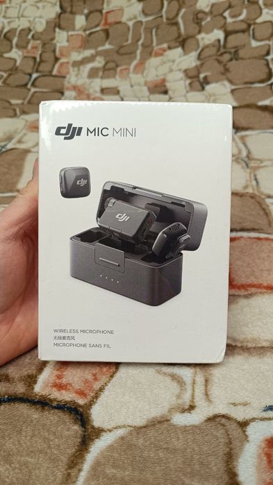 Бездротова мікрофонна система DJI Mic Mini 2TX 1RX Charging петличка