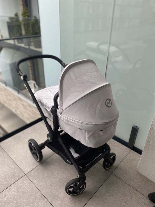 Wózek 2w1 Cybex Eos + przewijak + bujaczek 4Baby