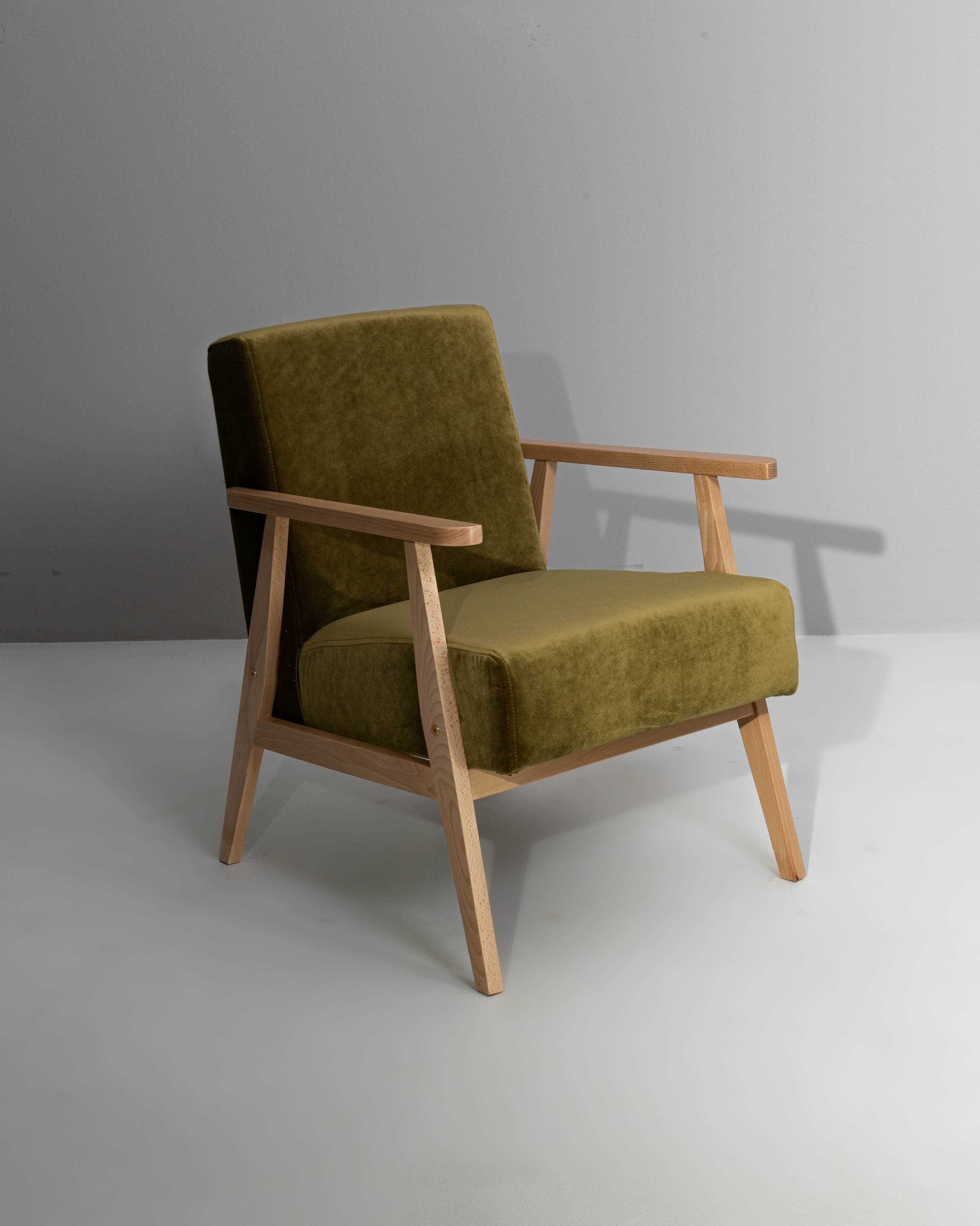 Fotel Jack w stylu PRL Retro Jedynka Lisek Chierowski zajączek