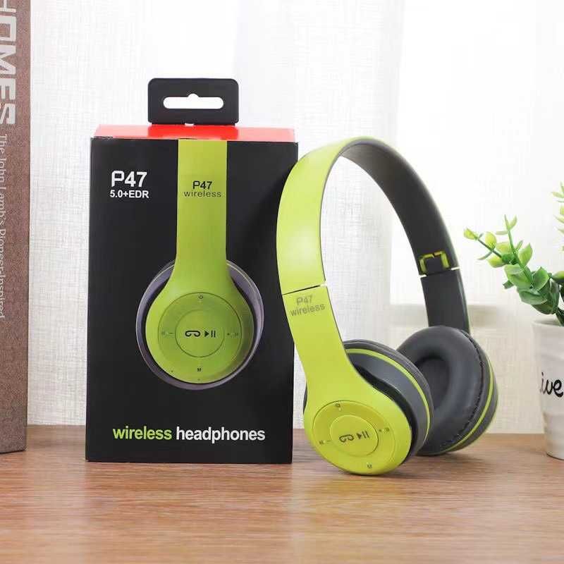 Безпровідні,Беспроводные наушники Wireless P 47 Bluetooth, Р47