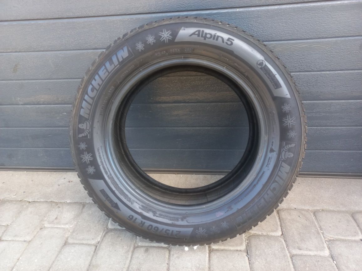Opony zimowe Michelin 215/60/16 99H