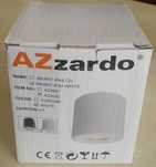 Lampa (tuba) AZzardo Brant Round IP44 - Biała, Model: AZ2690, 6 sztuk