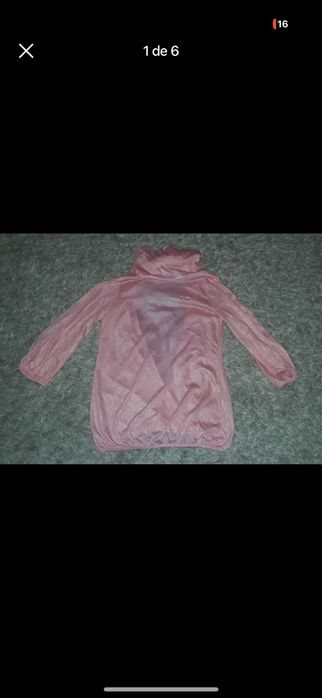 Camisola Origem, cor de rosa nova com etiqueta