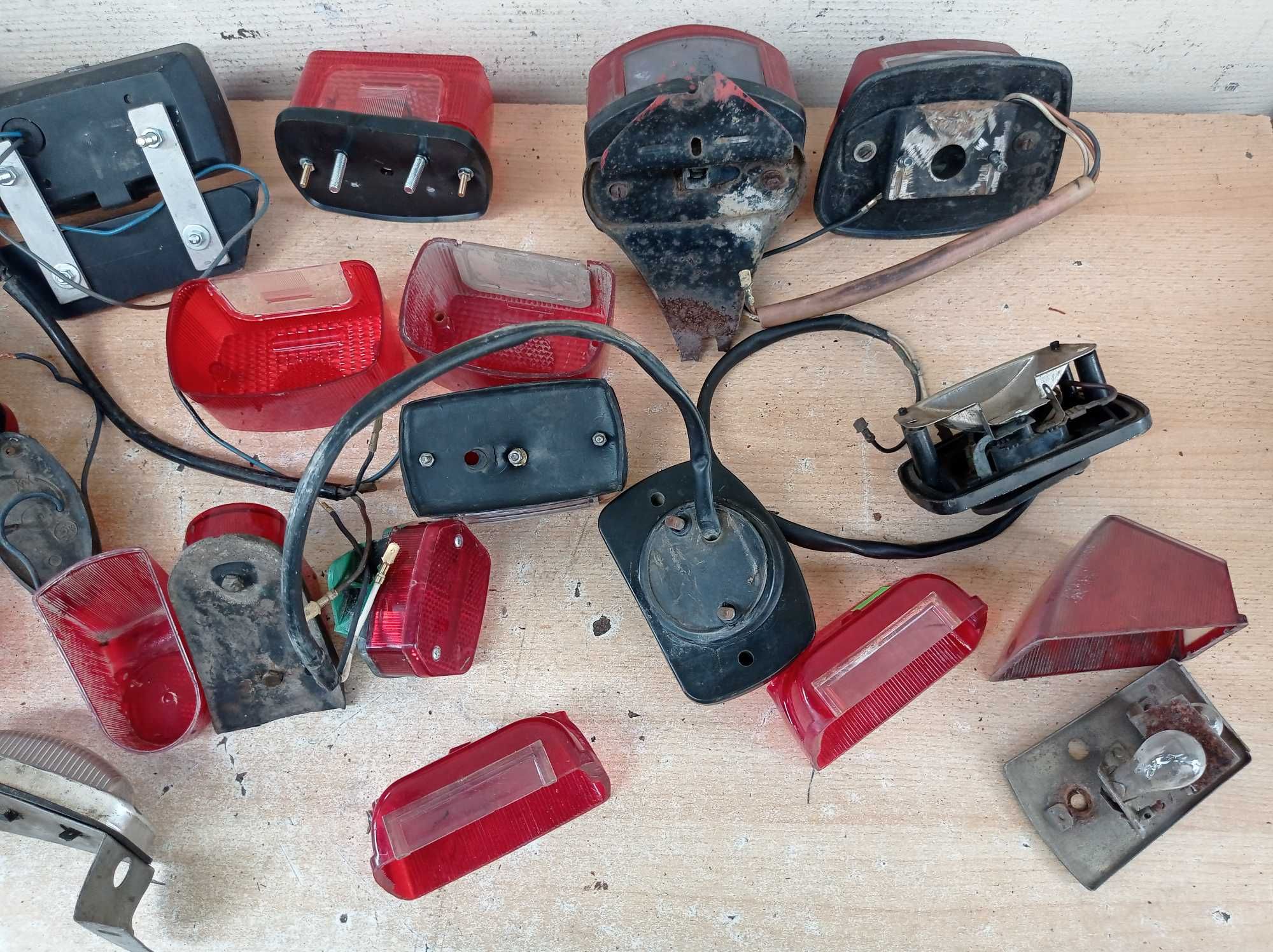 Lampy tył - szkła - WSK - Jawa - SHL - Romet - motorynka (5.6)