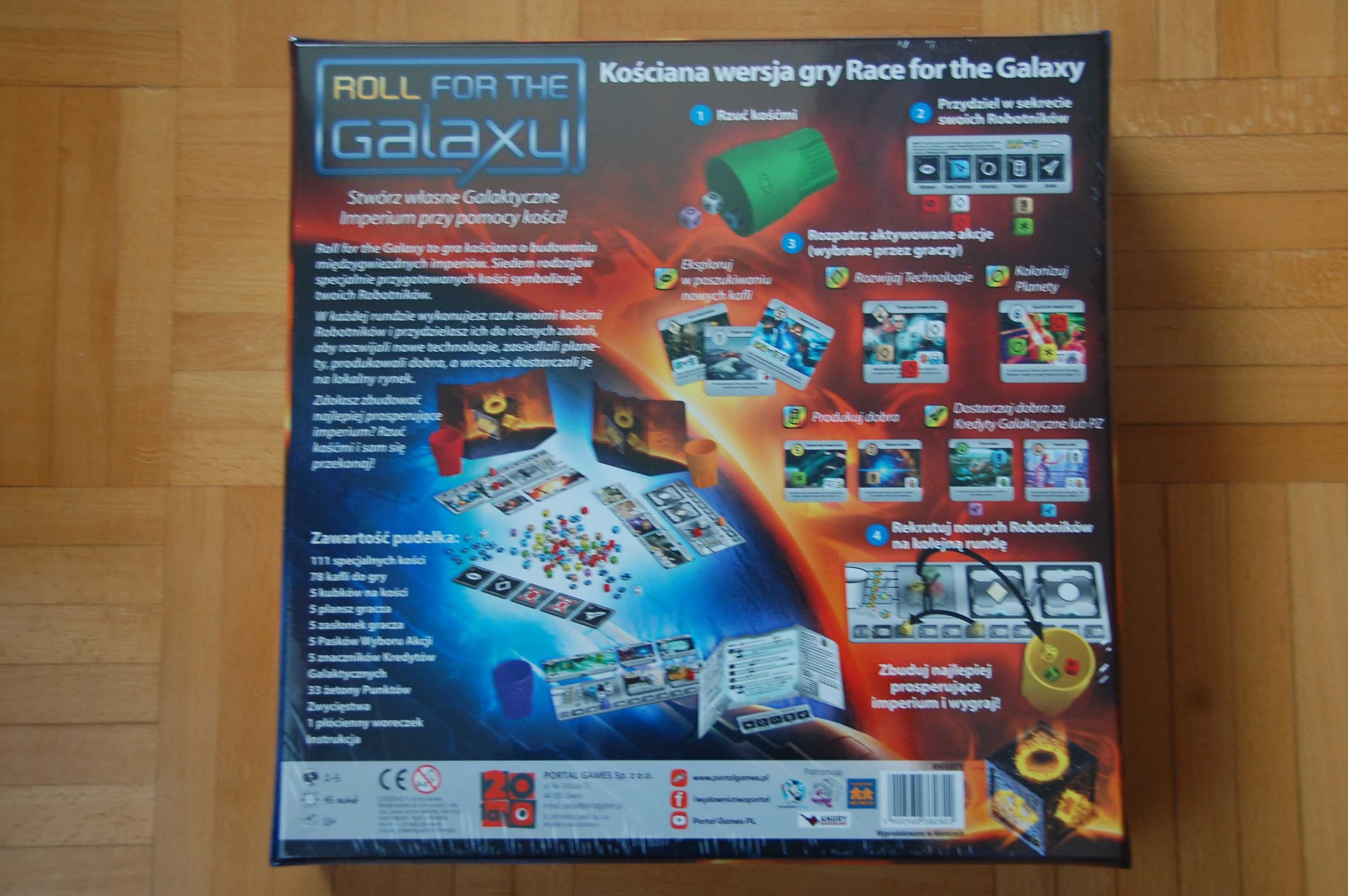 NOWA gra Roll for the galaxy, w folii