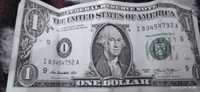 Nota 1 dolar americano