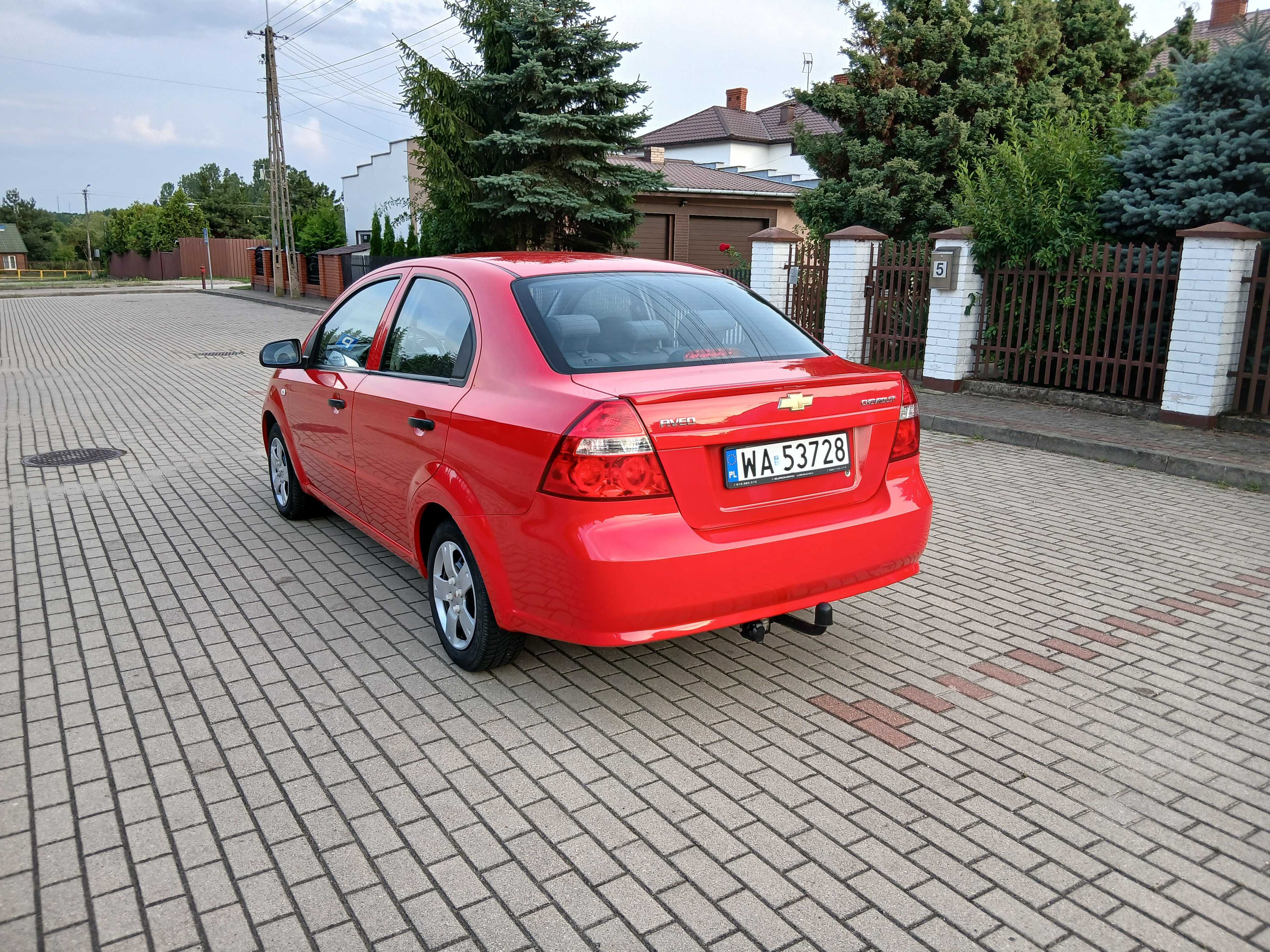 CHEVROLET AVEO 1.2 B 16V kupiony w salonie , Mały przebieg ...