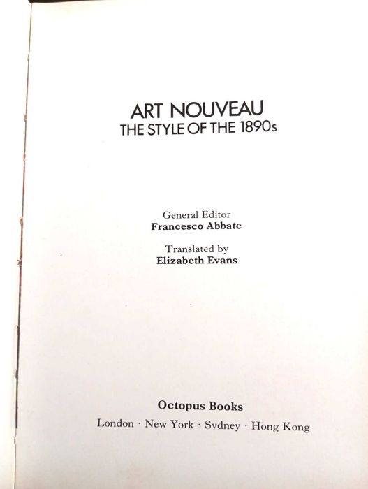 ART NOUVEAU, the Style of the 1890s