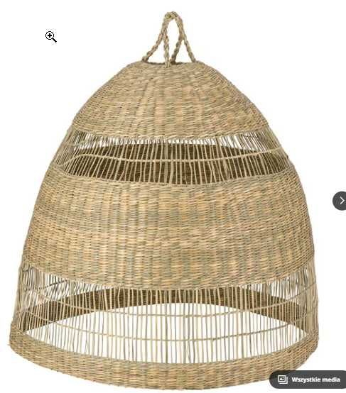 Klosz lampy boho wiszącej Torared Ikea 55cm