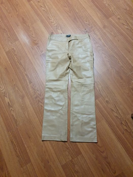 Штани з натуральної шкіри Mango  (EUR 40, UK12)