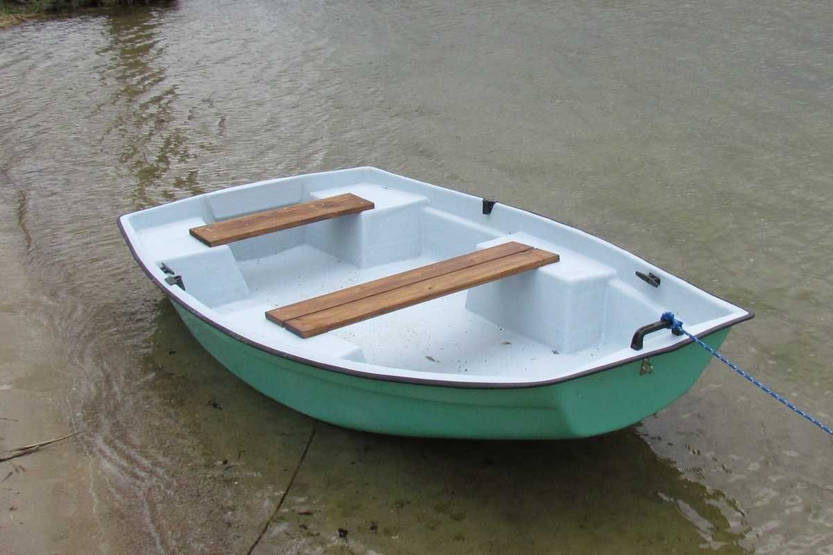 Sprzedam łódka łódź wędkarska płaskodenna wiosłowa motorowa bączek