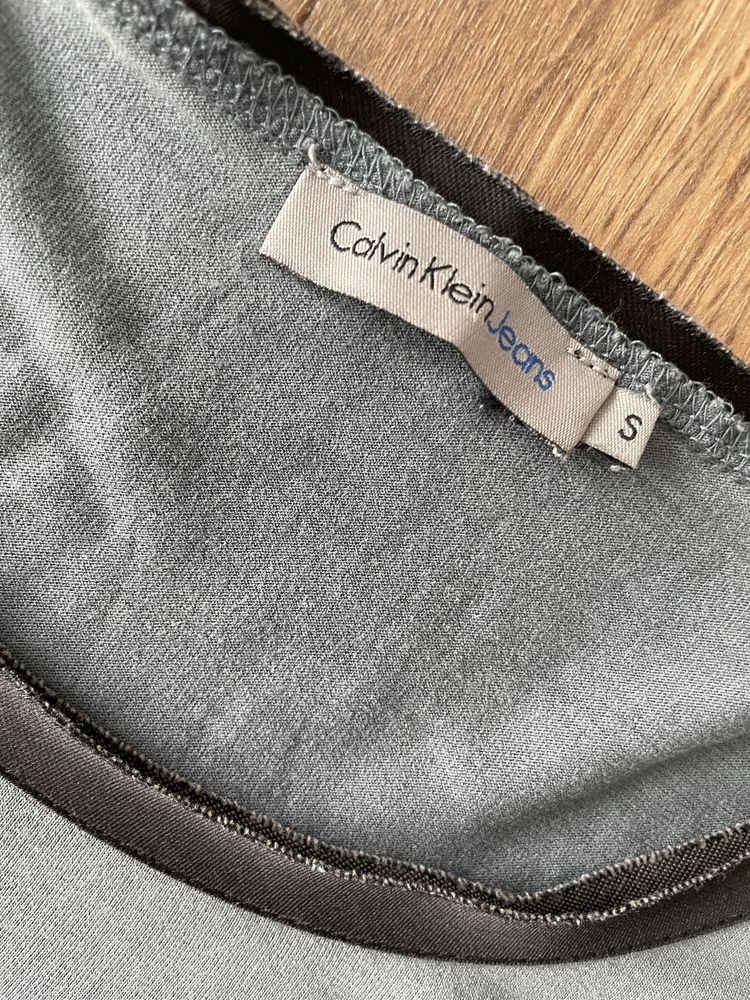 Calvin Klein oryginalna bluzka t-shirt z krotkim rękawem tanio