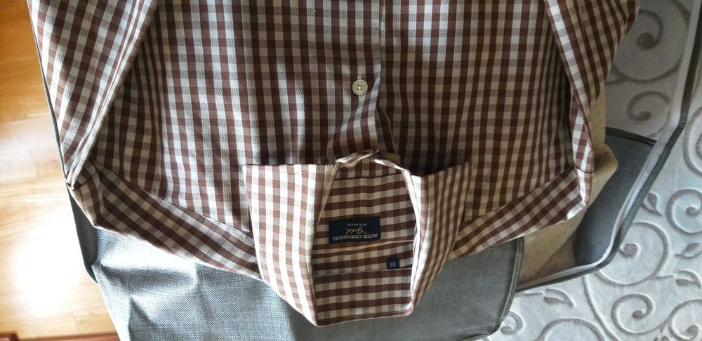 Camisa Victor Emmanuel gold homem 39