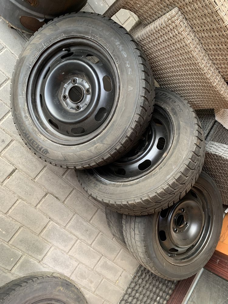 Диски з резиною citroen c3 peugeot колеса 4*108 185/65/15 r15 ET-27