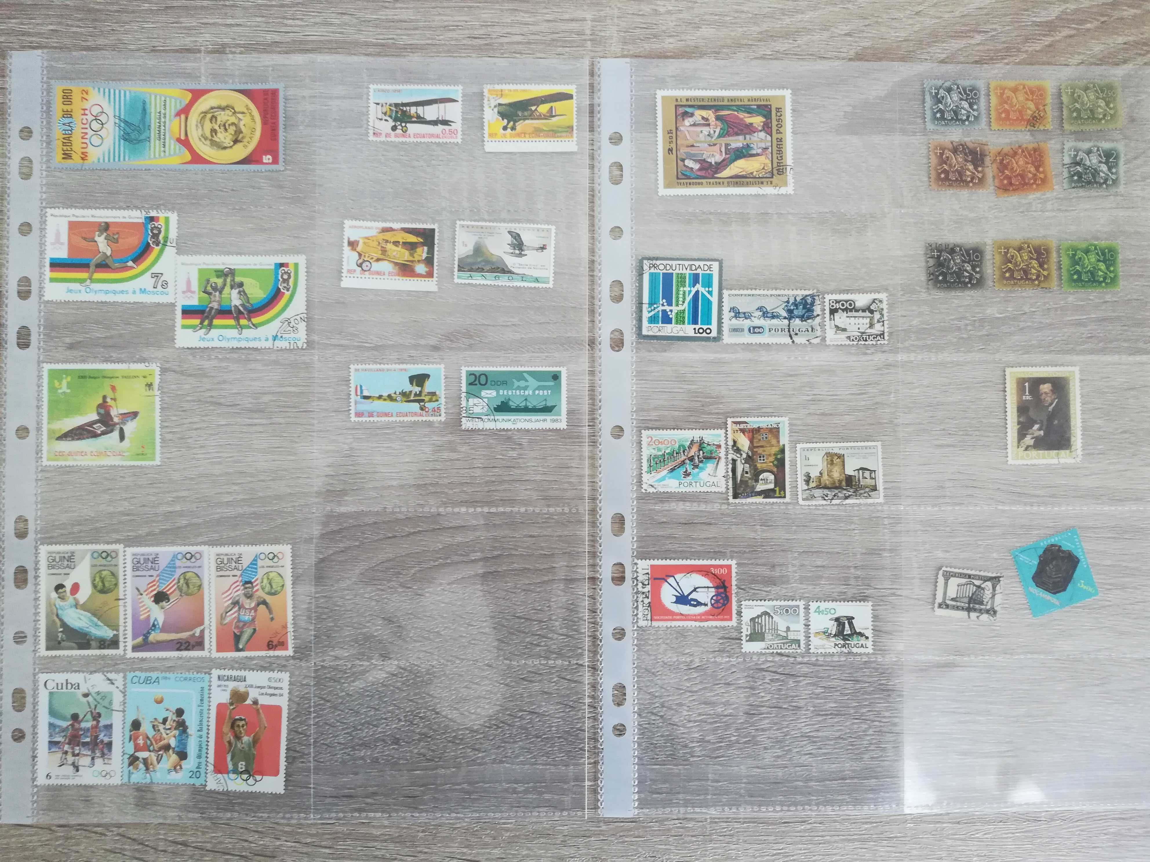 Colecção de 150 Selos - vários países, dos anos 60/70/80/90
