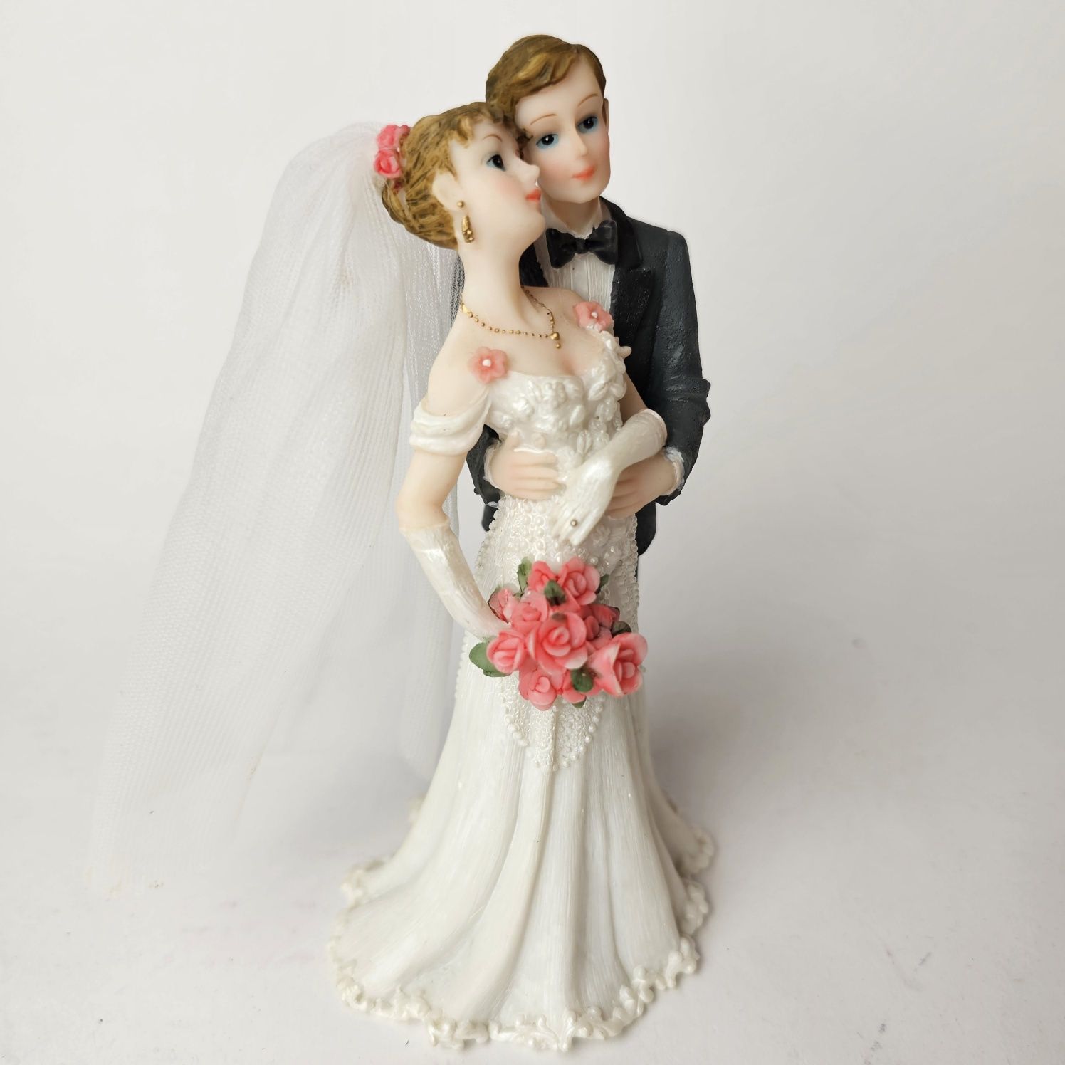 Figurka postać para młoda ślub weselna