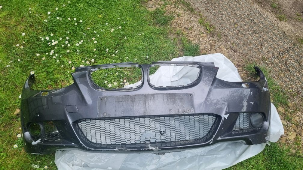 BMW E92 zderzak przód M pakiet A22 Sparkling Graphite