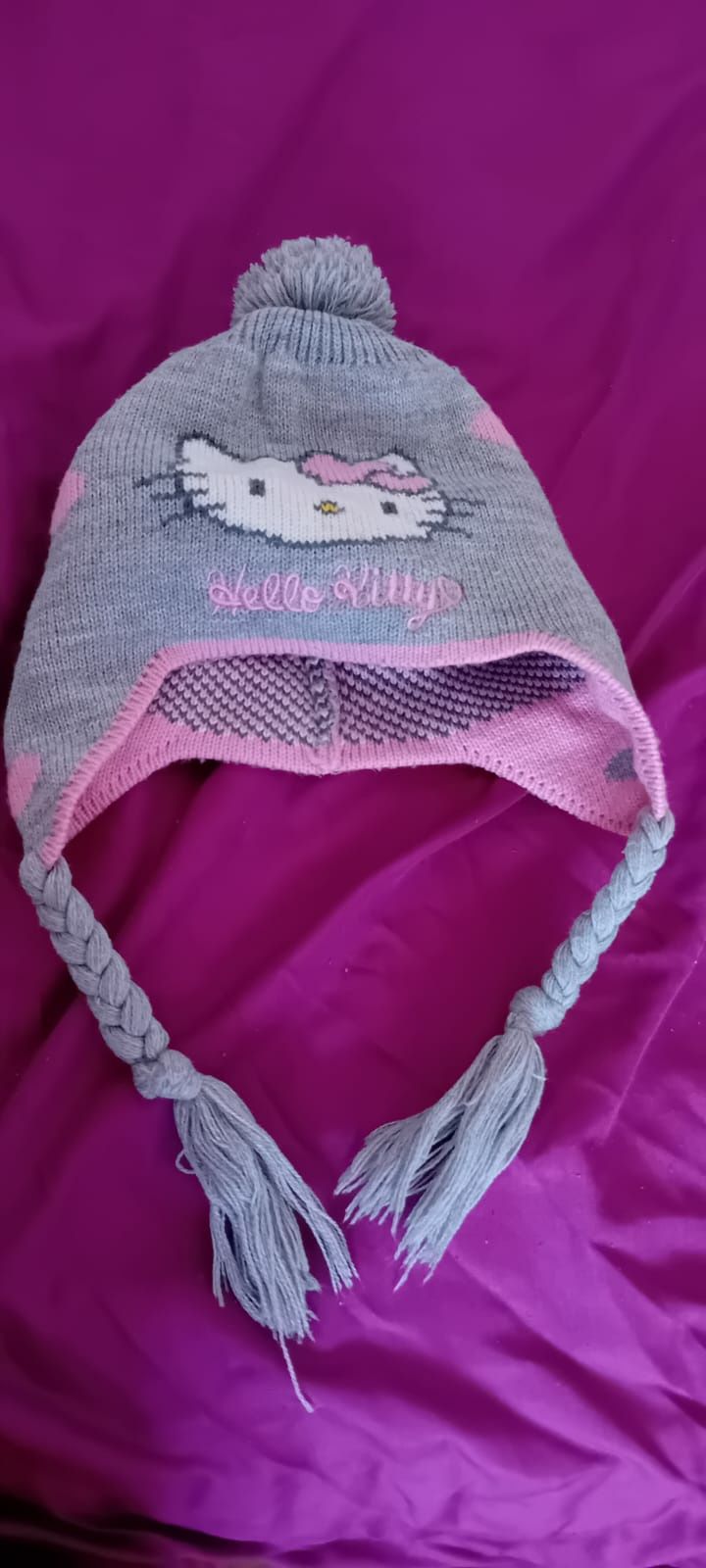 Gorro menina Hello Kitty 5-10 anos