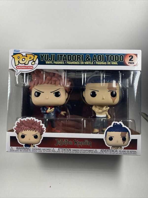 Yuji Itadori & Aoi Todo Funko POP - 2 pack, Jujutsu Kaisen