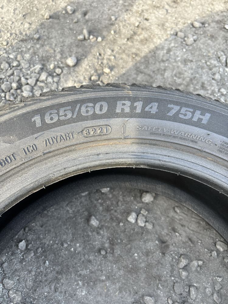 165/60R14 Kumho 21 rok 2szt wielosezon