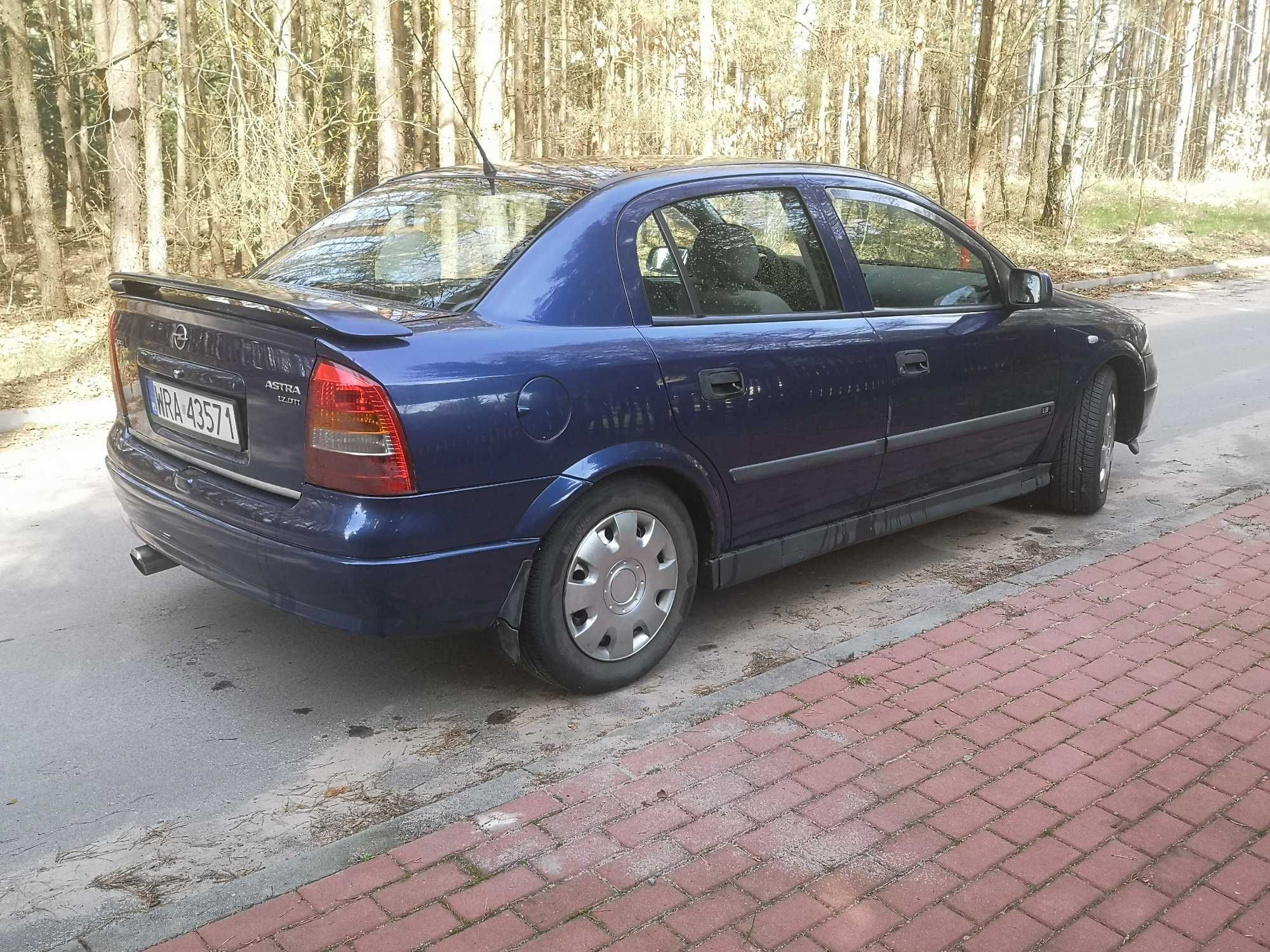 2003 OPEL ASTRA 1.7 DTI 75 KM KLIMA, ABS długie opłaty Faktura