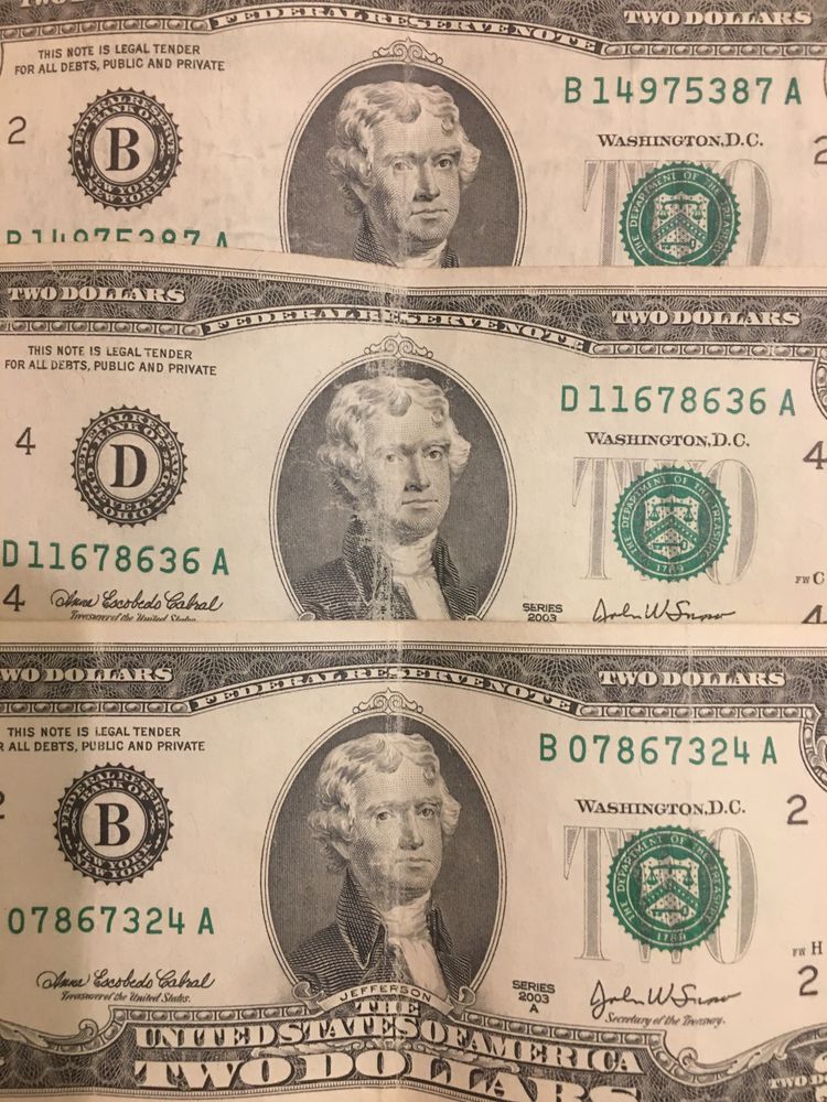 Два долари 2003 рік